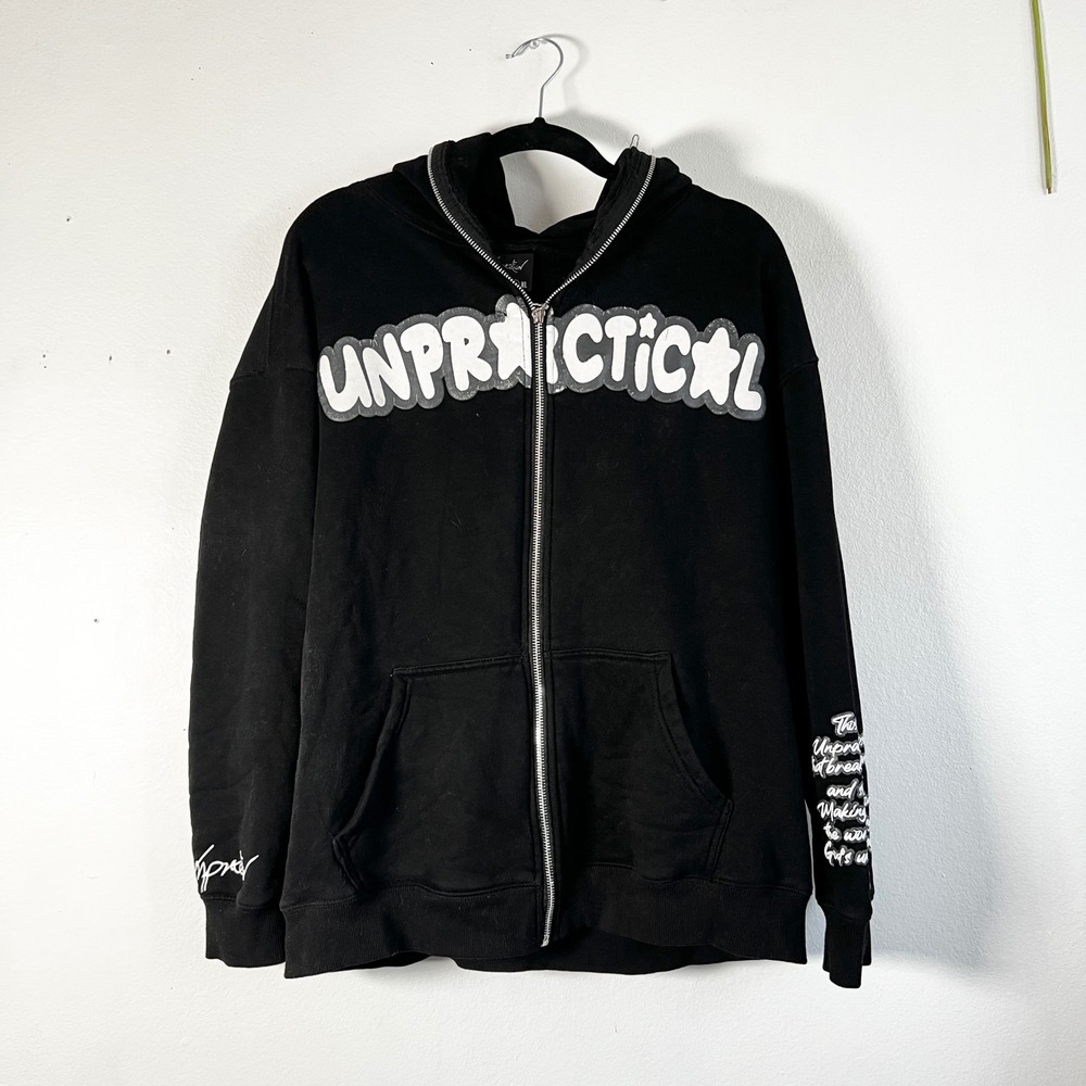 Unpractical Hoodie Sweater Sz Large